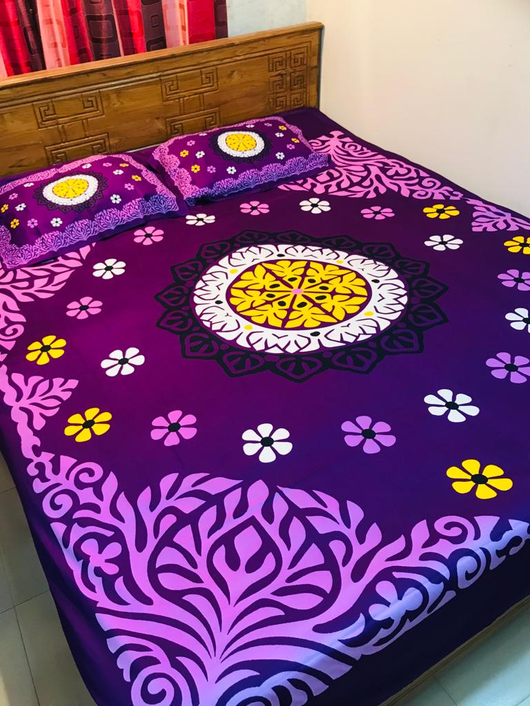 3D panel bedsheet